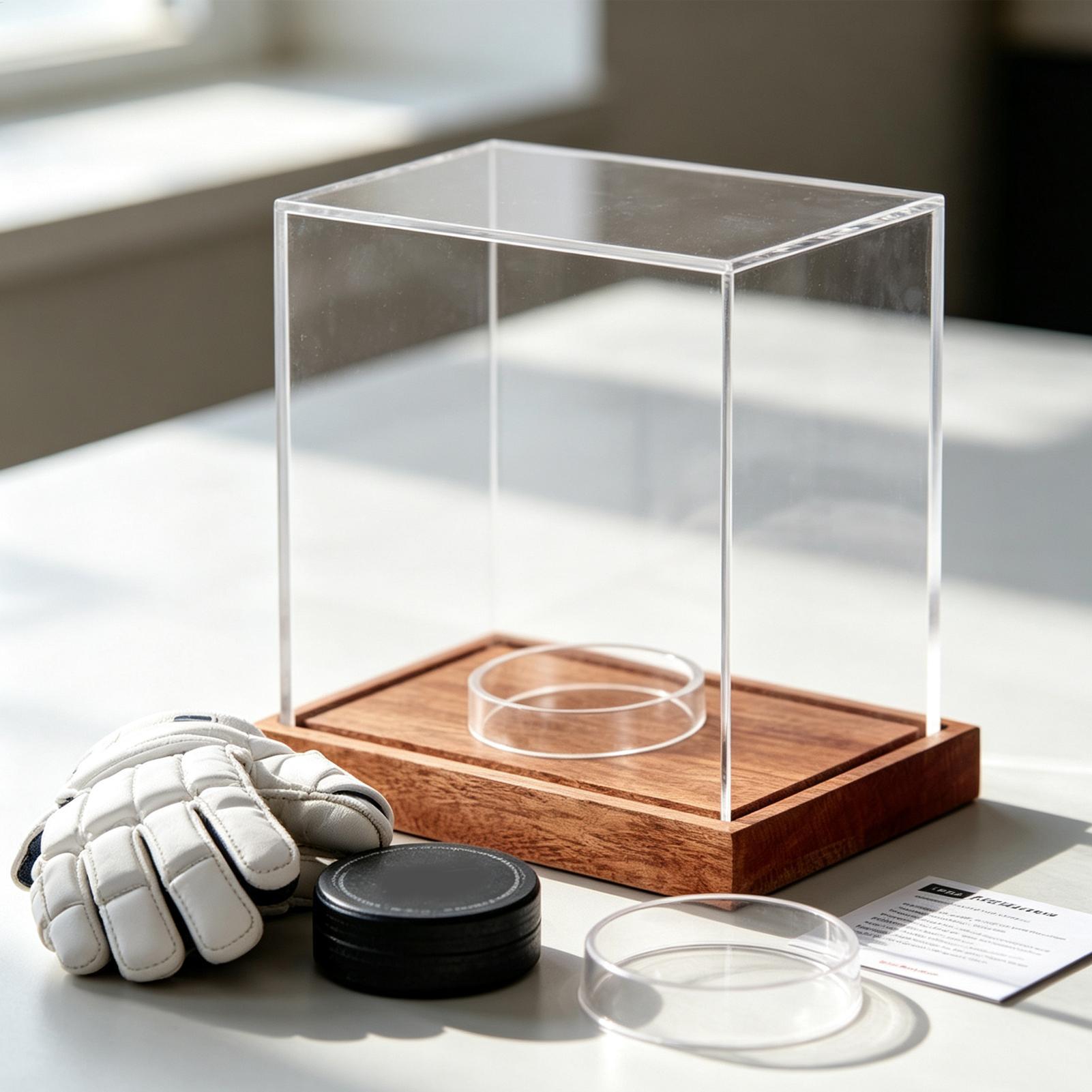 Display Case Acrylic - Vitrina transparente para exhibir discos de