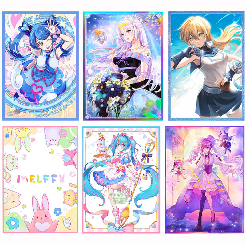 Card Penny Sleeve - 60 piezas/set Yu-Gi-Oh! Funda Protectora para