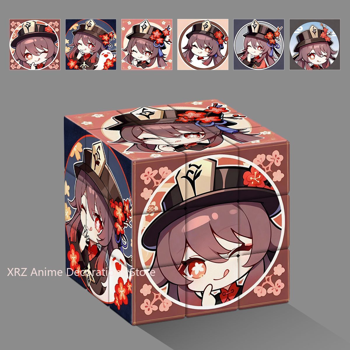 Fidget Cube Original - Cubo mágico de Anime Genshin Impact