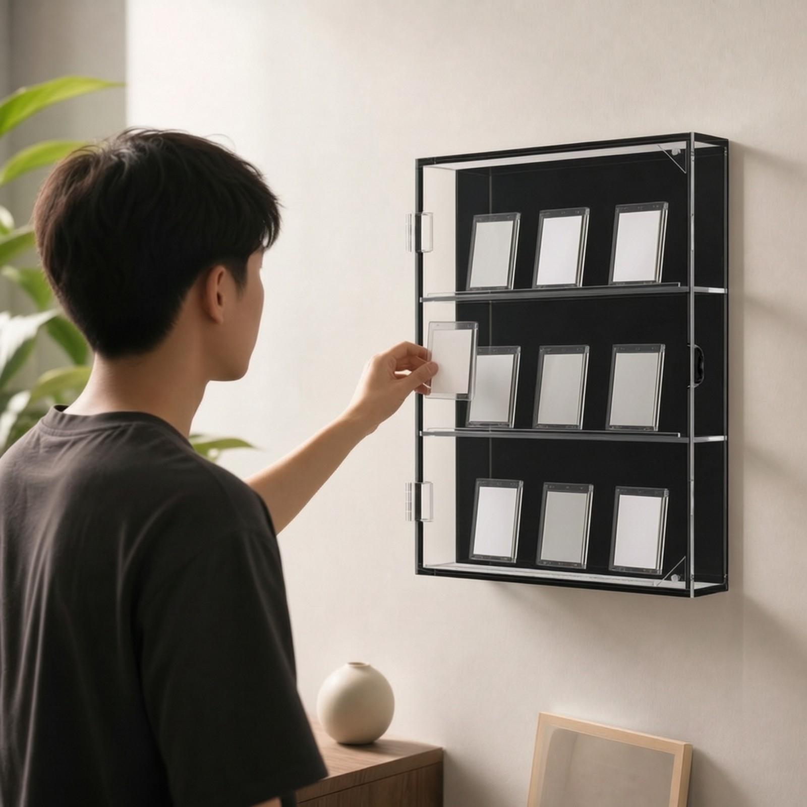 Display Case Acrylic - Vitrina de pared de acrílico con