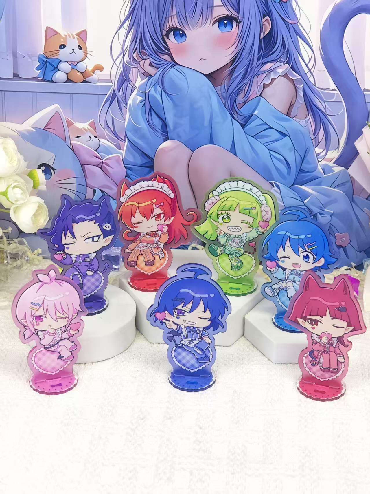 Figma Stand Set - Set de soportes acrílicos con diseño