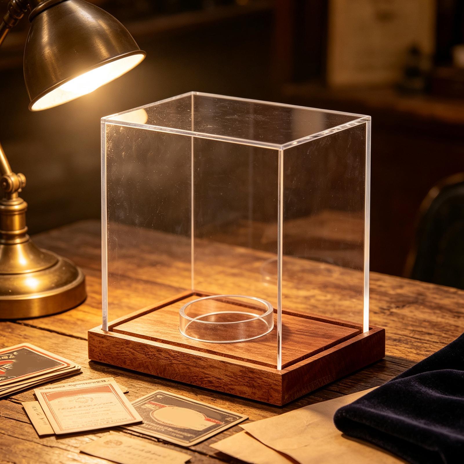 Vitrina transparente para exhi - Display Case Acrylic reseña y precio