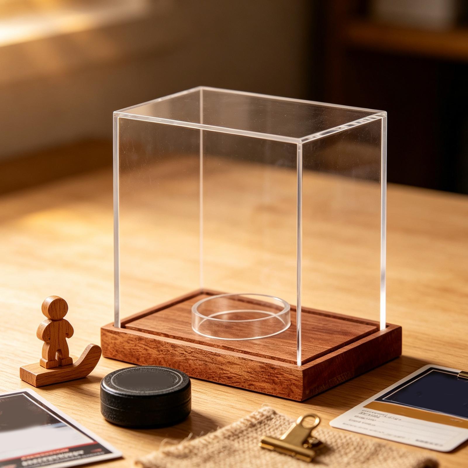 Vitrina transparente para exhi - Display Case Acrylic reseña y precio