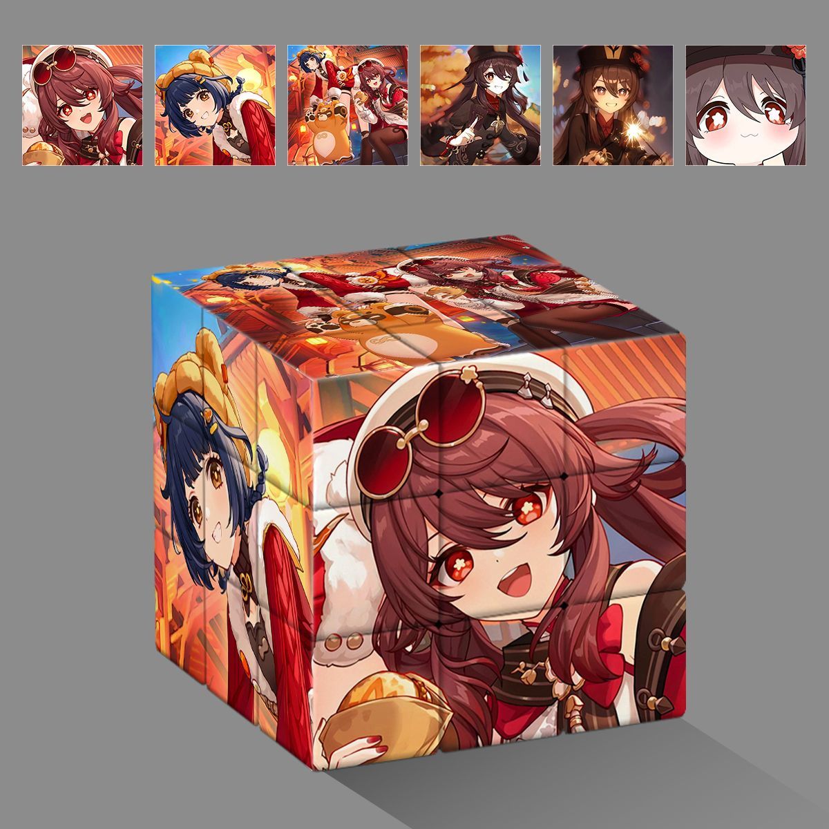 Cubo mágico de Anime Genshin I - Fidget Cube Original reseña y precio