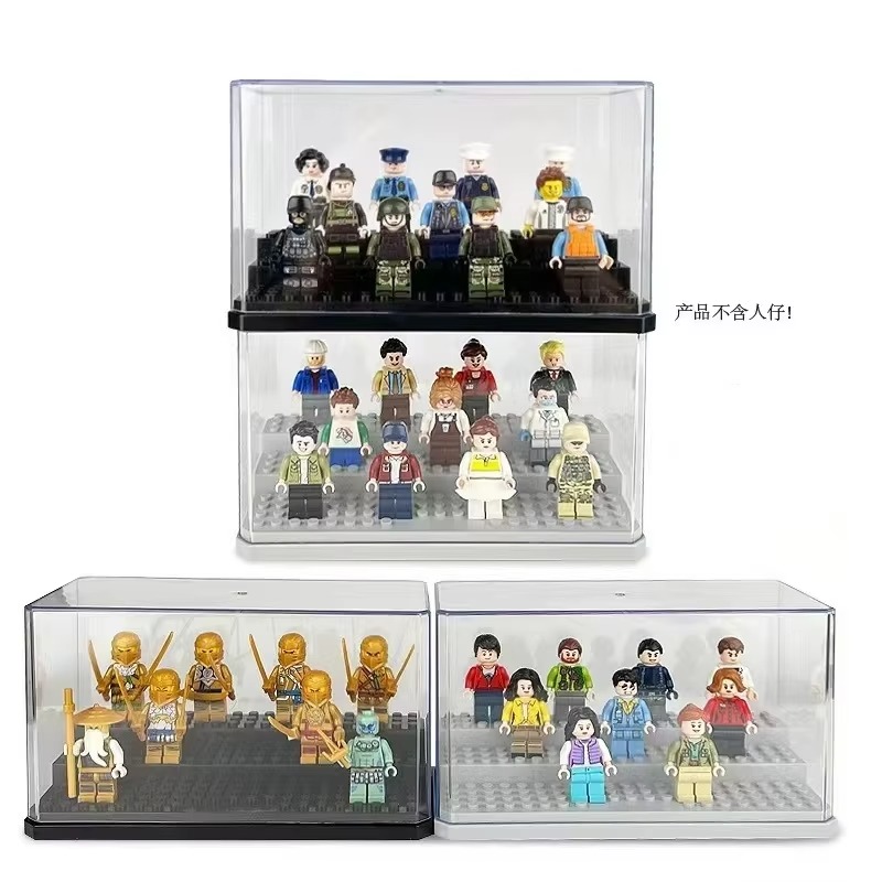 Vitrina para minifiguras de ac - Building Block Mini reseña y precio