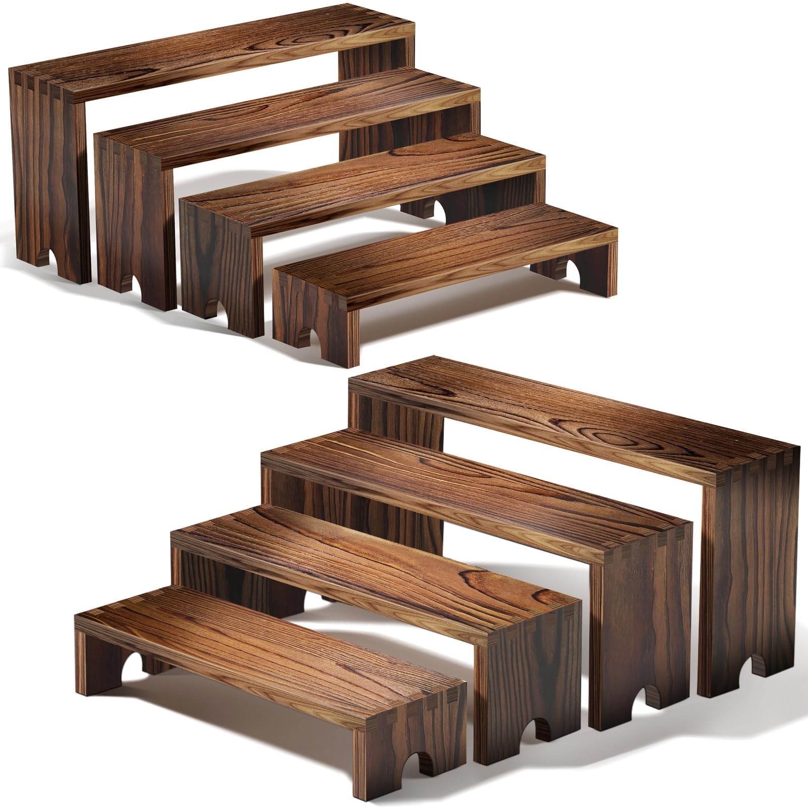 2 Soportes de Madera de Nivele - Display Risers Set reseña y precio