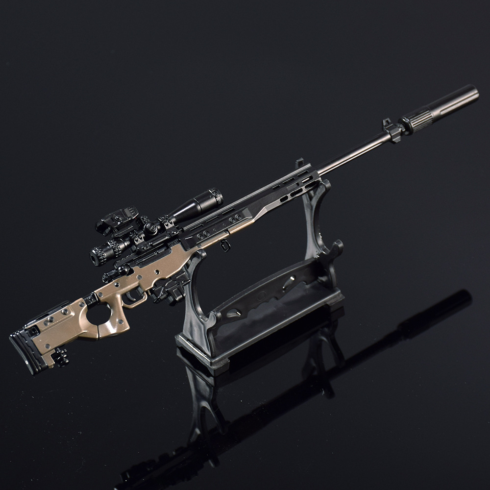 Réplica de rifle de francotira - Action Figure Stand reseña y precio