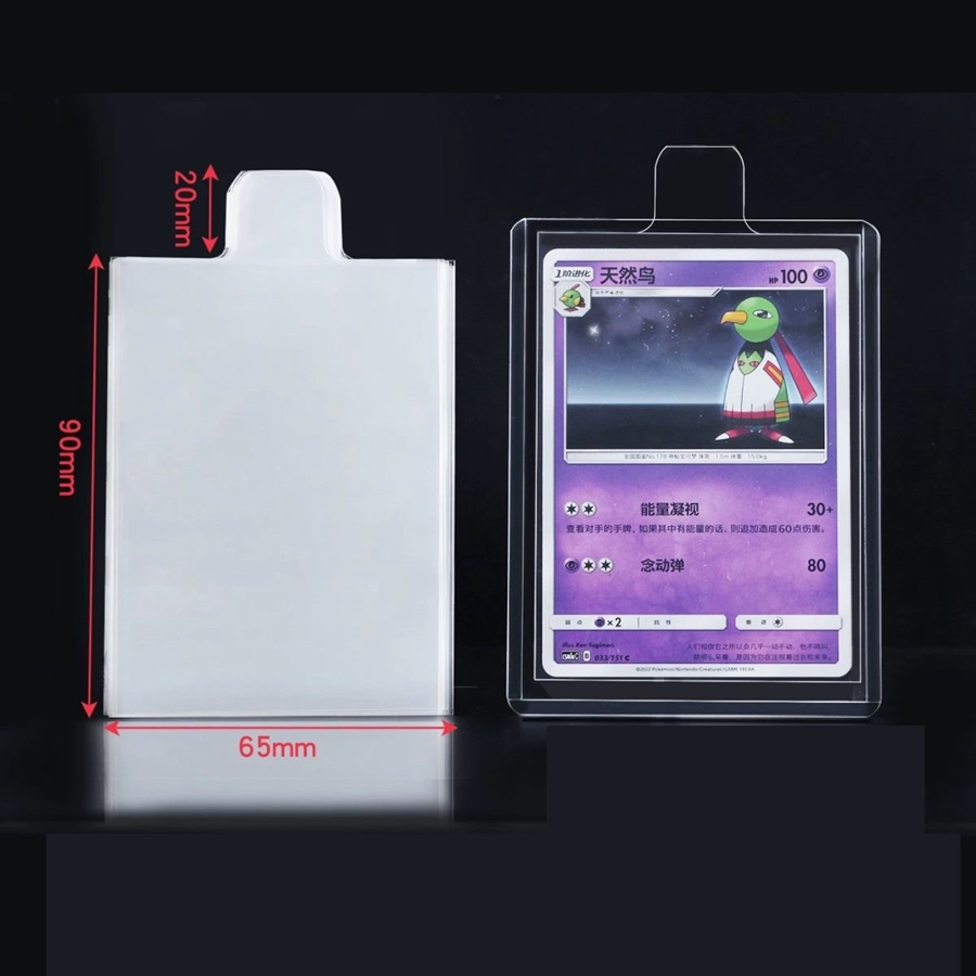 100 fundas protectoras transpa - Card Penny Sleeve reseña y precio